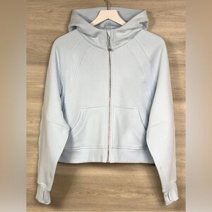 Lululemon Scuba Oversized Full Zip Size XS/S Powder Blue